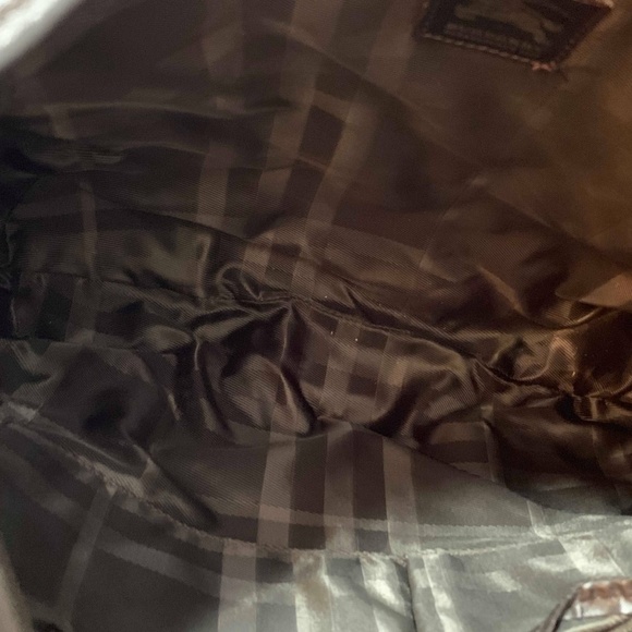 Burberry Quilted Hand bag- chocolate - Picture 6 of 9